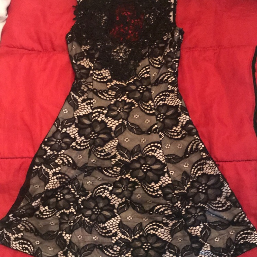 Black Lace Dress